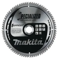 T.C.T. saw blade 260X2.15X30mm 10° T80 EFFICUT