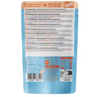 WOW Nassfutter Lachs in Sauce, 85 g - Tierbedürfnis: Kein besonderes Bedürfnis - Geschmacksrichtung: Fisch - Zertifikate: Keine Zertifizierung - Fleischsorte: Lachs - Packungsgrösse: 85 g - Futtereigenschaft: Getreidefrei - Ohne künstliche Zusätze - Light