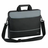 Targus Notebooktasche Intellect 15.6 - Tragemöglichkeit: Tragegriff - Schulterriemen - Tiefe: 390 mm - Breite: 43 mm - Trolley-Band: Nein - Bildschirmdiagonale: 15.6  - Detailfarbe: Grau - Schwarz