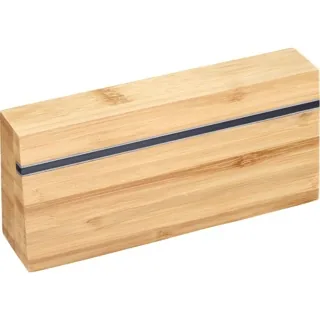 Westmark Käsemesser-Set Silber/Braun - Typ: Käsemesser - Klingenmaterial: Edelstahl - Griffmaterial: Holz - Inklusive Messerblock: Ja - Set: Ja - Klingenschliff: Glatter Schliff
