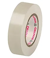 Cellpack AG Isolierband 10 m x 15 mm, Weiss - Breite: 15 mm - Länge: 10 m - Art: Isolierband - Klebehaftung: Klebend - Detailfarbe: Weiss