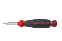 Schraubendreher mit Bitmagazin PocketMax magnetisch