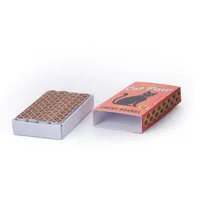Kikkerland Nagelfeile Cat Paw Match Box Emery Boards 12 Stück - Produkttyp: Nagelfeile - Feilentyp: Sandblattfeile