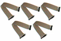 kabelmeister Jumper Wire 40-Pin St-St 5er-Set 40cm