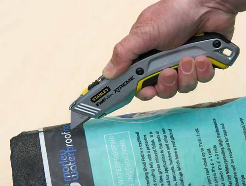 Stanley Fatmax Messer Fatmax Pro 2-in-1 19 mm - Set: Nein - Typ: Messer - Funktionen: Einziehbare Klinge - Klingenarretierung - Klingenmagazin