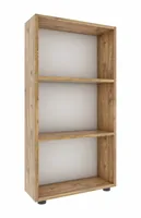 VCM Regal Bulas 3-fach 108 x 56 cm, Honig-Eiche - Eigenschaften: Keine Eigenschaft - Zertifikate: Keine Zertifizierung - Breite: 56 cm - Höhe: 108 cm - Tiefe: 20 cm - Detailfarbe: Eiche