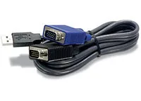TRENDnet KVM Kabel USB VGA 2m
