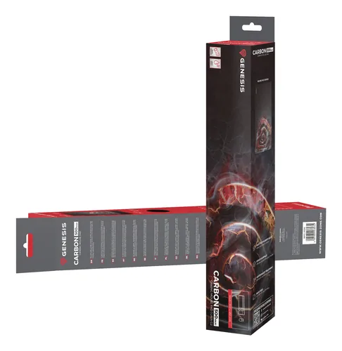 Genesis Mauspad CARBON 500 LAVA XXL 900mm x 450mm