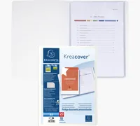 EXACOMPTA Sichtbuch KC A4 58109E weiss 10 Taschen