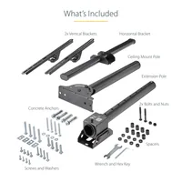CEILING TV MOUNT - STEEL .