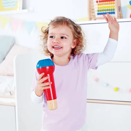 Hape Echo-Mikrofon - Produkttyp: Mikrofon - Altersempfehlung ab: 12 Monaten - Eigenschaften: Keine Eigenschaft - Zertifikate: Keine Zertifizierung