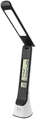 Avide LED Tischleuchte Hugo Schwarz-Weiß 6W Kalendar