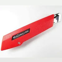 NT Cutter Cutter eL-500 18 mm - Detailfarbe: Rot - Klingenform: Abbrechklinge - Klingenlänge: 100 mm - Klingenbreite: 18 mm