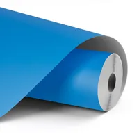 LOKLIK Permanent klebendes Vinyl - Geeignet für Drucker: Keine Angaben - Detailfarbe: Hellblau - Aussenanwendung: Ja - Selbstklebend: Ja - Folien Effekt: Selbstklebend - Format: 30.5 x 180 cm
