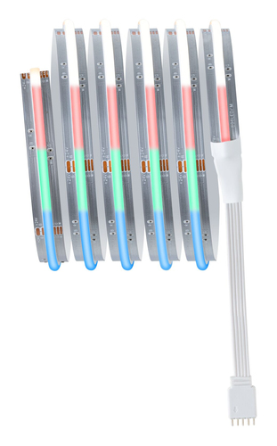 Paulmann MaxLED 500 LED Strip Full-Line COB 1.5 m - Lampensockel: LED fest verbaut - Aussenanwendung: Keine Angaben - Inklusive Netzteil: Ja - Dimmbar: dimmbar - Set: Ja - Länge: 1.5 m