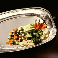 Papstar 10410 Aluminium Oval Serving platter