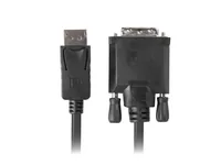Lanberg CA-DPDV-10CU-0010-BK video cable adapter 1 m DisplayPort DVI-D Black