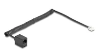 DELOCK TelefonkabelSpiralkabel RJ11 St. zu RJ45 Bu. 2m