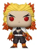 Funko Figur POP! Demon Slayer: Rengoku (1308) - Altersempfehlung ab: 14 Jahren - Höhe: 9 cm - 10.54 cm - Themenwelt: Demon Slayer