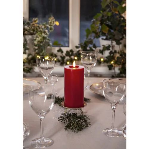 Star Trading LED Pillar Candle Flamme Flow