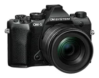 OM-System Fotokamera OM-5 II M.Zuiko Digital ED 12-45mm Kit Schwarz - Bildsensortyp: Live-MOS - Widerstandsfähigkeit: IP53 - Speicherkartentyp: SD - SDHC UHS-I - SDHC UHS-II - SDXC UHS-I - SDXC UHS-II - Detailfarbe: Schwarz - GPS: Nein - Bildsensor Auflös