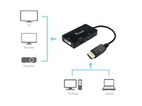 Equip Dock 3-1 DisplayPort->HDMIVGADVI 0.15m