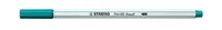 STABILO Pen 68 brush felt pen Medium Blue, Turquoise 1 pc(s)