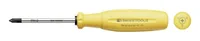 PB Swiss Tools Schraubenzieher SwissGrip Evo PB 38190.0-60 Gelb - Schraubenziehertyp: Kreuzschlitz - Phillips - Anwendungsbereich: Universal - Werkstatt - Grösse: 0
