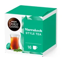 Nescafé Dolce Gusto Marrakesh Style Tea 16 Stück - Entkoffeiniert: Nein - Produktionsland: Deutschland - Packungsgrösse: 16 Stück - Geschmacksrichtung: Grüntee Pfefferminz - Getränkeart: Heisses Wasser - Kaffeeart: NESCAFÉ Dolce Gusto