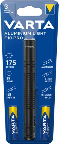 Varta 16606 Aluminium Hand flashlight LED