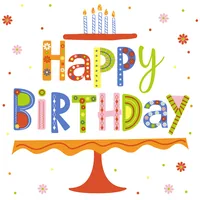 Paper + Design Papierservietten Happy B-day 33 cm x 33 cm, 20 Stück - Material: Papier - Grösse: 33 cm x 33 cm - Eigenschaften: Keine Eigenschaft - Anzahl Lagen: 3 - Motiv: Geburtstag - Produkttyp: Papierservietten