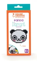 Graine Créative Bastelset Diamond Mosaik Sticker-Set Panda - Produktart: Bastelset - Set: Ja - Altersempfehlung ab: 6 Jahren