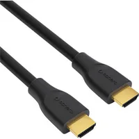 sonero Kabel HDMI - HDMI, 0.5 m - Kabeltyp: Anschlusskabel - Videoanschluss Seite A: HDMI - Videoanschluss Seite B: HDMI - Detailfarbe: Schwarz - Kabellänge: 0.5 m - Display Port Standard: Keine Angabe