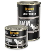 Belcando Nassfutter Single Protein Lamm, 200g - Tierbedürfnis: Kein besonderes Bedürfnis - Geschmacksrichtung: Lamm - Zertifikate: Keine Zertifizierung - Fleischsorte: Lamm - Packungsgrösse: 200 g - Futtereigenschaft: Getreidefrei - Ohne künstliche Zusätz