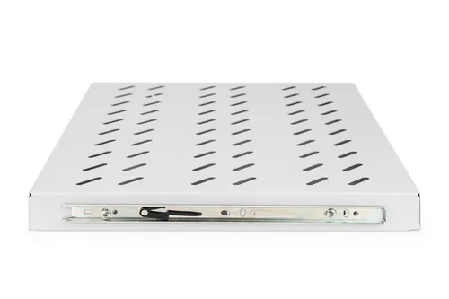 DIGITUS Fachboden 1HE 30x483x385mm bis 25kg grau ausziehbar