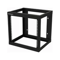 9U WALL-MOUNT RACK - OPEN .