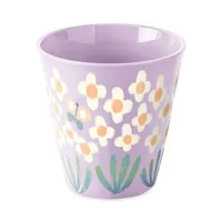 Koziol Trinkbecher Nora M Bloomies Becher - Glas Typ: Trinkbecher - Material: Biozirkulärer Kunststoff - Detailfarbe: Violett - Höhe: 8.9 cm - Volumen: 300 ml