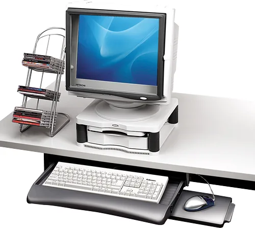 Fellowes Tastaturschublade Office Suites Silber - 