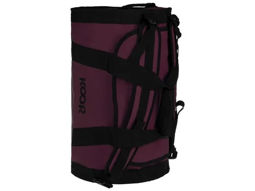 KOOR Duffle Bag Sooma 30 l, Maroon - Breite: 30.5 cm - Höhe: 40 cm - Tiefe: 50 cm - Volumen: 30 l - Farbe: Dunkelrot - Material: Recycled PET