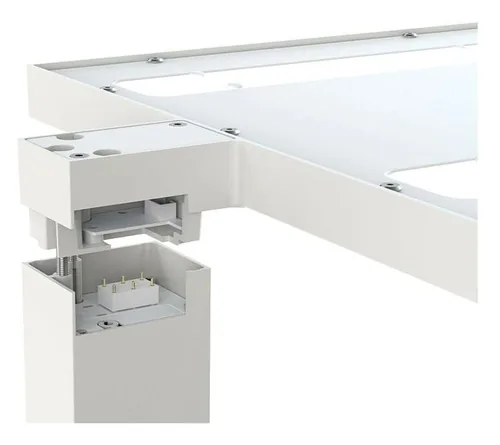 Contini Bürostehleuchte dimmbar 30W, 7500 lm, 6000K – Silber - Betriebsart: Netzbetrieb - Dimmbar: dimmbar - Lampensockel: LED fest verbaut - Farbwiedergabeindex CRI: 250 - Lichtfarbe: Kaltweiss/Tageslichtweiss (KW) - Farbtemperatur Kelvin: 6000 K