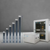 Extralink EX.13001 étagère 6U Rack monté sur le mur Gris