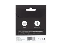 onit USB-Bluetooth-Adapter USB-A – Bluetooth 5.3, 1 Stück - WLAN: Nein - Schnittstelle Hardware: USB-A - Bluetooth-Version: 5.3