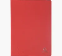 EXACOMPTA Sichtbuch A4 8535E rot 30 Taschen