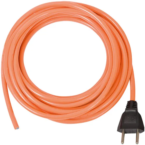 Brennenstuhl Anschlusskabel 5 m Offen-T11 - Anzahl Leiter: 2 - Detailfarbe: Orange - Kinderschutz: Nein - Steckereigenschaften: Angespritzt - Steckertyp Ausgang: Offen - Leiterquerschnitt: 1.5 mm²
