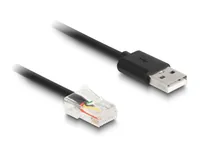 DeLOCK RJ50 to USB 2.0 Type-A Coiled Cable 2 m