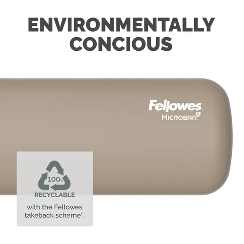 Fellowes Breyta poggiapolso Silicone Sabbia