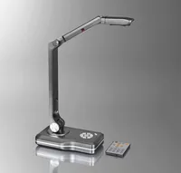 Celexon Dokumentenkamera DK500 - Durchleuchteinheit: Nein - Card Reader: SDHC (SD 2.0) - SD - Kameraarm: Mechanisch - Lupenbeleuchtung: Ja - Aufnahmebereich: 420 x 297 mm - Bildsensor Auflösung: 5 Megapixel
