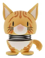 Hoptimist Aufsteller Tabby XS - Produkttyp: Aufsteller - Motiv: Katze - Detailfarbe: Orange - Detailmaterial: Acrylnitril-Butadien-Styrol (ABS) - Stahl - Grundmaterial: Kunststoff - Metall