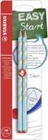 STABILO Bleistift EASYgraph S für Rechtshänder, Blau - Strichstärke: 2.2 mm - Härtegrad: HB - Set: Ja - Bleistiftart: Bleistift - Anwender: Kinder - Ergnonomisch Schreiben: Ja