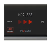 Inogeni Konverter HD2USB3 HDMI – USB 3.0 - Eingänge: HDMI - Ausgänge: USB-B